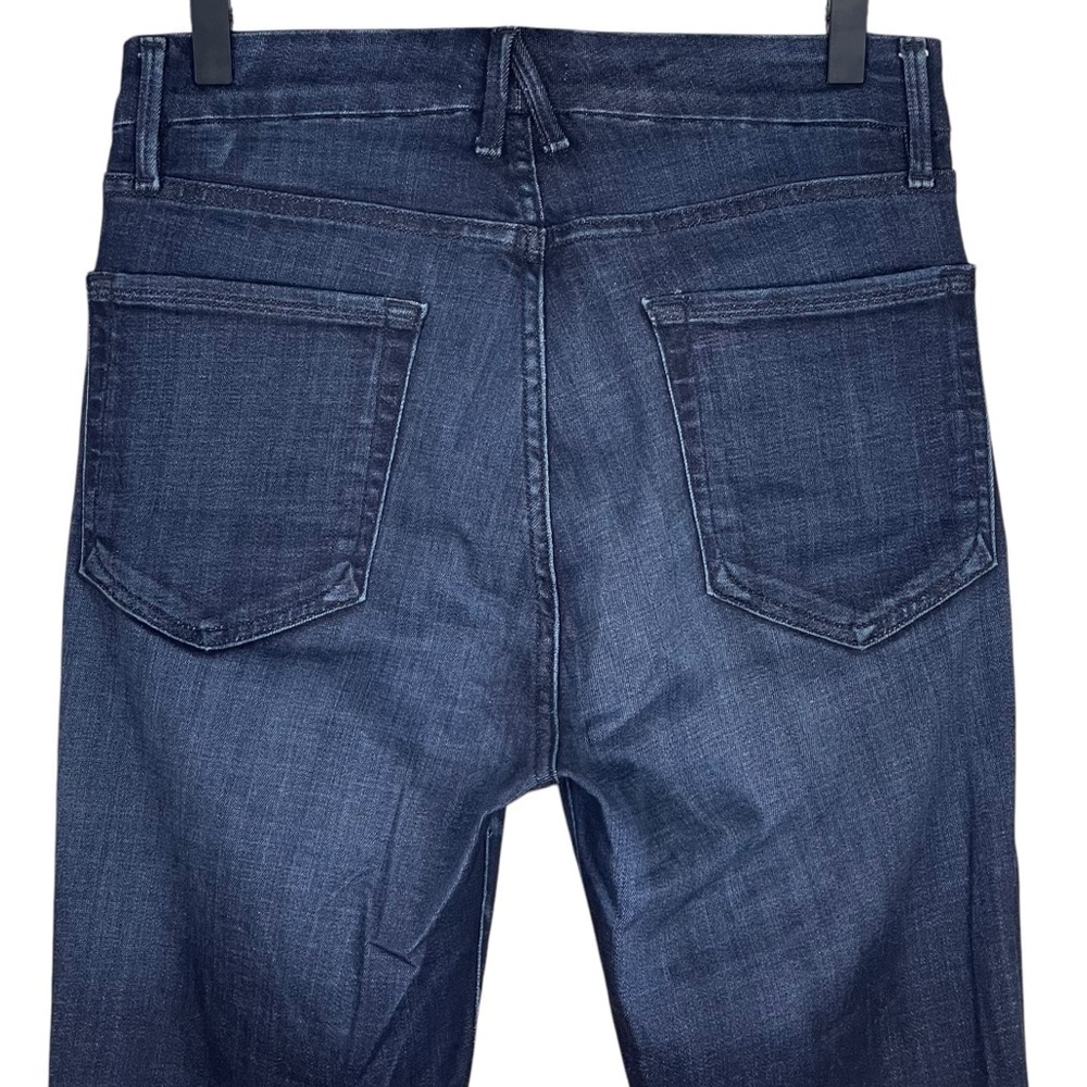 Good American Good Waist Crop Jeans Womens 27 High Rise Stretch Denim Casual - Picture 7 of 10